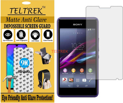 TELTREK Tempered Glass Guard for SONY XPERIA E1 DUAL (Matte Flexible Shatterproof)(Pack of 1)