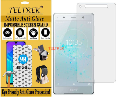 TELTREK Tempered Glass Guard for SONY XZ2 (Matte Flexible Shatterproof)(Pack of 1)