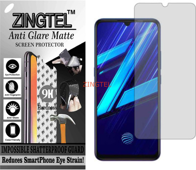 ZINGTEL Tempered Glass Guard for VIVO Z1X (Matte Flexible Shatterproof)(Pack of 1)