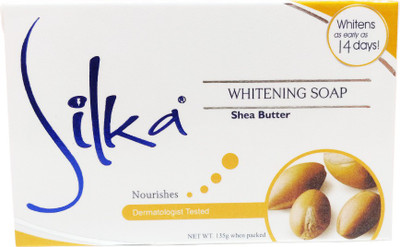 SILKA Shea Butter whitening Soap(135 g)