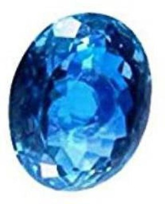 hoseki Excellent Quality Certified Blue Topaz stone 3.2ct Regular Oval Crystal Stone(Blue 1 Pieces)