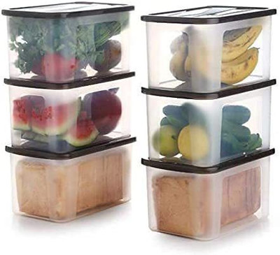 KitchExpo Plastic Bread Container  - 100 ml(Multicolor)