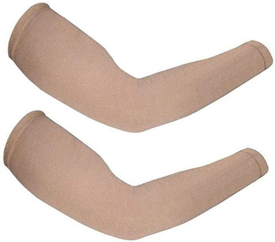 infinity deal pack 2- Elbow Support Compression Sleeves and Durbale For Pain Relief Elbow Support(Brown)