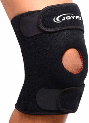 Joyfit Knee Cap with Dual Side Stabilizer for Knee Pain, Sports, Gym Knee Support(Black)
