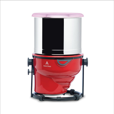 Amirthaa TILT 2L WET Food Grade Stainless Steel GRINDER _RED Wet Grinder(red)