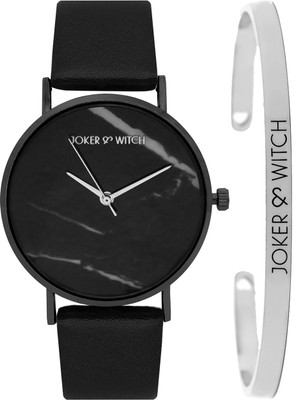 Joker & Witch Watch & Jewellery Combo(Multicolor)