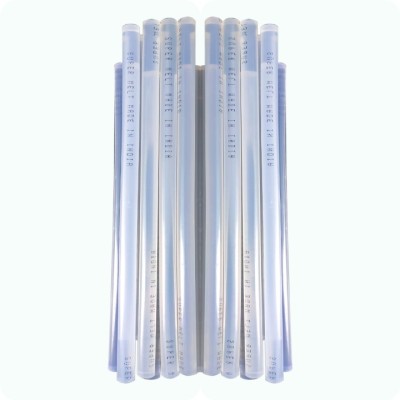 SUPER MELT -GS-1 HOT GLUE STICKS COLOR WHITE TRANSPARENT SIZE 8'' LENGTH 11 MM DIAMETER Glue Stick(Set of 20, TRANSPARENT)