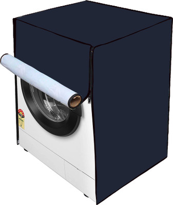 Wings Star Front Loading Washing Machine  Cover(Width: 60 cm, Blue)