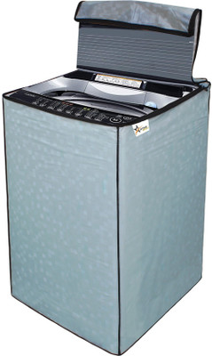 Wings Star Top Loading Washing Machine  Cover(Width: 58 cm, Blue)