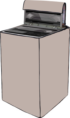 Wings Star Top Loading Washing Machine  Cover(Width: 58 cm, Yellow)