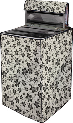Wings Star Top Loading Washing Machine  Cover(Width: 58 cm, Grey)