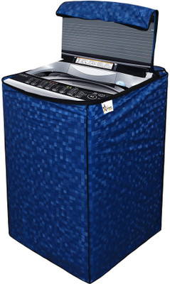 Wings Star Top Loading Washing Machine  Cover(Width: 58 cm, Blue)
