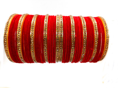 Soniaa Creation Metal, Plastic Bangle Set(Pack of 42)