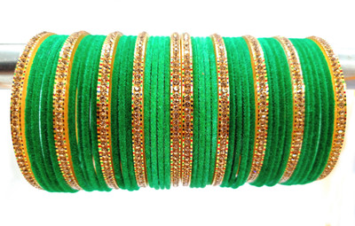 Soniaa Creation Metal, Plastic Bangle Set(Pack of 42)