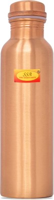 Shivshakti Arts Pure & Aayurvedic Copper Bottle (1 LTR Extra Large) Plane - With Health Benefits 1000 ml Bottle(Pack of 1, Copper, Copper)