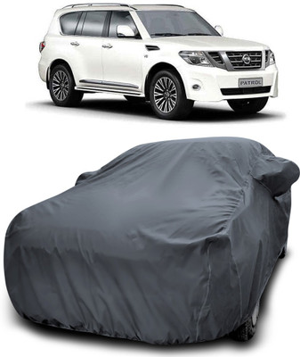 Gavya Car Cover For Nissan Patrol (With Mirror Pockets)(Grey)
