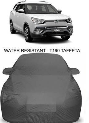 APNEK Car Cover For Mahindra S204 (With Mirror Pockets)(Grey)