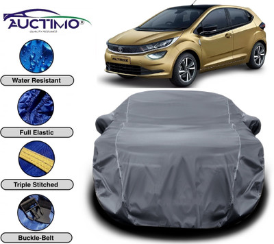 AUCTIMO Car Cover For Tata Altroz (With Mirror Pockets)(Grey)