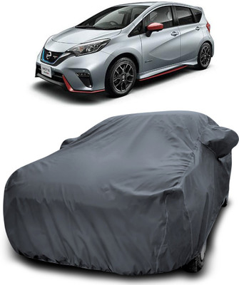 Gavya Car Cover For Nissan NOTE (With Mirror Pockets)(Grey)