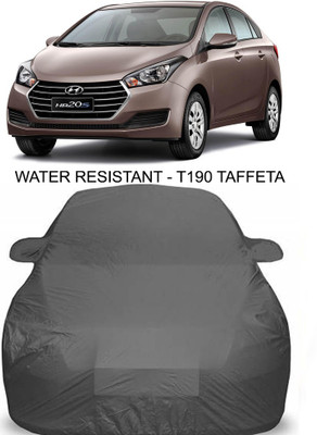 APNEK Car Cover For Hyundai Xcent Facelift (With Mirror Pockets)(Grey)