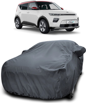 ProRox Car Cover For Kia Soul EV (With Mirror Pockets)(Grey)