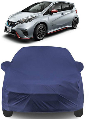 Gavya Car Cover For Nissan NOTE (With Mirror Pockets)(Blue)