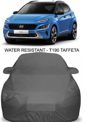 Elegance Car Cover For Hyundai Kona Electric (With Mirror Pockets)(Grey)