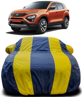 Gavya Car Cover For Tata H7X (With Mirror Pockets)(Blue, Yellow)