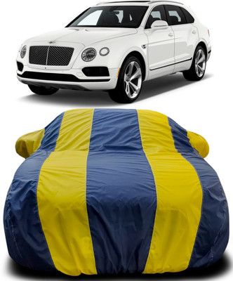 Gavya Car Cover For Bentley Bentayga (With Mirror Pockets)(Blue, Yellow)