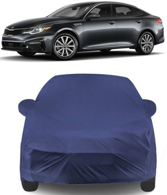 APNEK Car Cover For Kia Optima (With Mirror Pockets)(Blue)