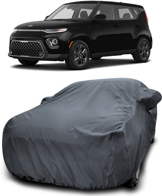 ProRox Car Cover For Kia Soul (With Mirror Pockets)(Grey)