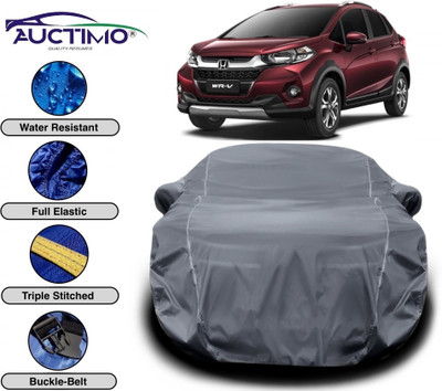AUCTIMO Car Cover For Honda WR-V (With Mirror Pockets)(Grey)