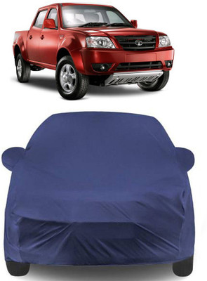 APNEK Car Cover For Tata Xenon (With Mirror Pockets)(Blue)