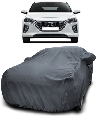 Gavya Car Cover For Hyundai Ioniq (With Mirror Pockets)(Grey)