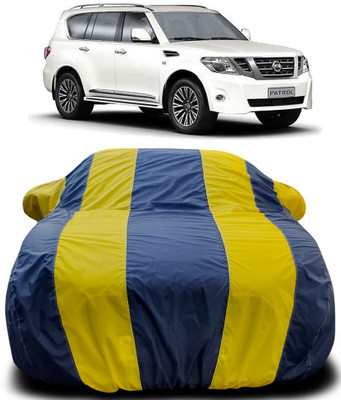 ProRox Car Cover For Nissan Patrol (With Mirror Pockets)(Blue, Yellow)