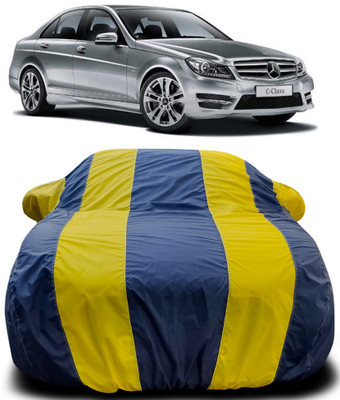 APNEK Car Cover For Mercedes Benz C220 (With Mirror Pockets)(Blue, Yellow)