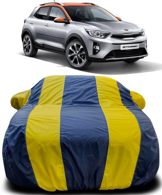 ProRox Car Cover For Kia Stonic (With Mirror Pockets)(Blue, Yellow)