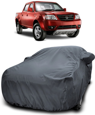 APNEK Car Cover For Tata Xenon (With Mirror Pockets)(Grey)