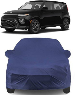 Gavya Car Cover For Kia Soul (With Mirror Pockets)(Blue)
