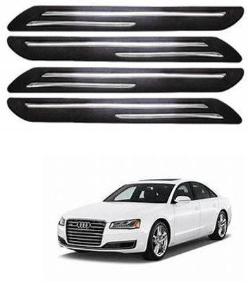 RONISH Silicone Car Bumper Guard(Black, Pack of 4, Universal For Car, A8)