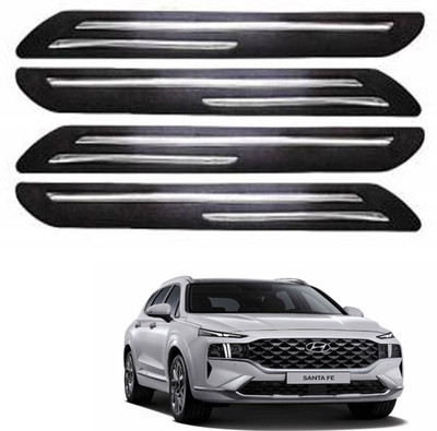 RONISH Silicone Car Bumper Guard(Black, Pack of 4, Hyundai, Universal For Car)