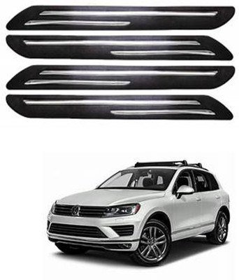 RONISH Silicone Car Bumper Guard(Black, Pack of 4, Volkswagen, Touareg)