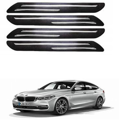 RONISH Silicone Car Bumper Guard(Black, Pack of 4, Universal For Car, Universal For Car)