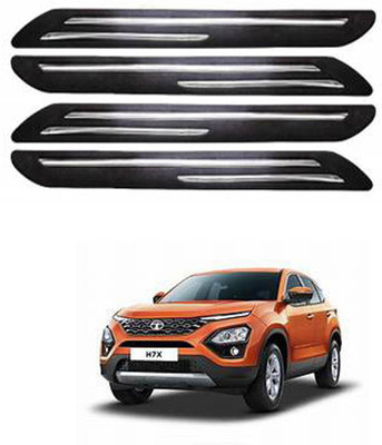 RONISH Silicone Car Bumper Guard(Black, Pack of 4, Tata, Universal For Car)