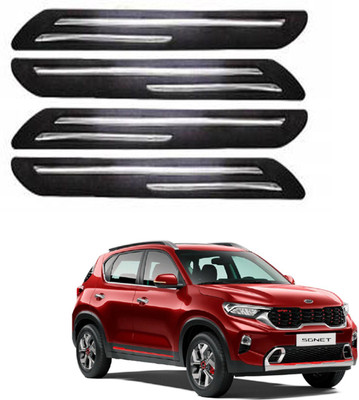 RONISH Silicone Car Bumper Guard(Black, Pack of 4, Universal For Car, Universal For Car)