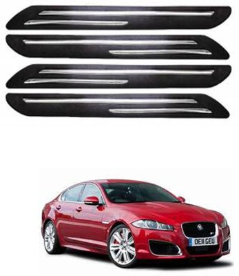 RONISH Silicone Car Bumper Guard(Black, Pack of 4, Jaguar, XFR)