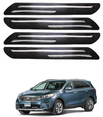 RONISH Silicone Car Bumper Guard(Black, Pack of 4, Universal For Car, Universal For Car)