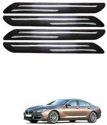 RONISH Silicone Car Bumper Guard(Black, Pack of 4, BMW, Universal For Car)