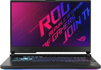 ASUS ROG Strix G17 Core i7 10th Gen - (16 GB/512 GB SSD/Windows 10 Home/6 GB Graphics/NVIDIA GeForce GTX 1660 Ti/144 Hz) G712LU-EV008TS Gaming Laptop  (17.3 inch, Black Plastic, 2.83 KG, With MS Office)