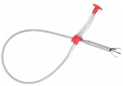 SBTs Hair Catchingl Sink Overflow Drain Cleaning Drain Clog Water Pipe Sink Cleaner Unblocked Kitchen Bath Rod Hair Remover 1 Pcs Drain Opener tool 65cm Multi-purpose Plunger